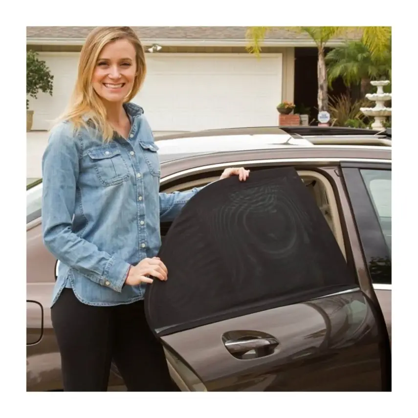 Babyjem Oto Cam Perdesi 52x84 cm 2li - 6