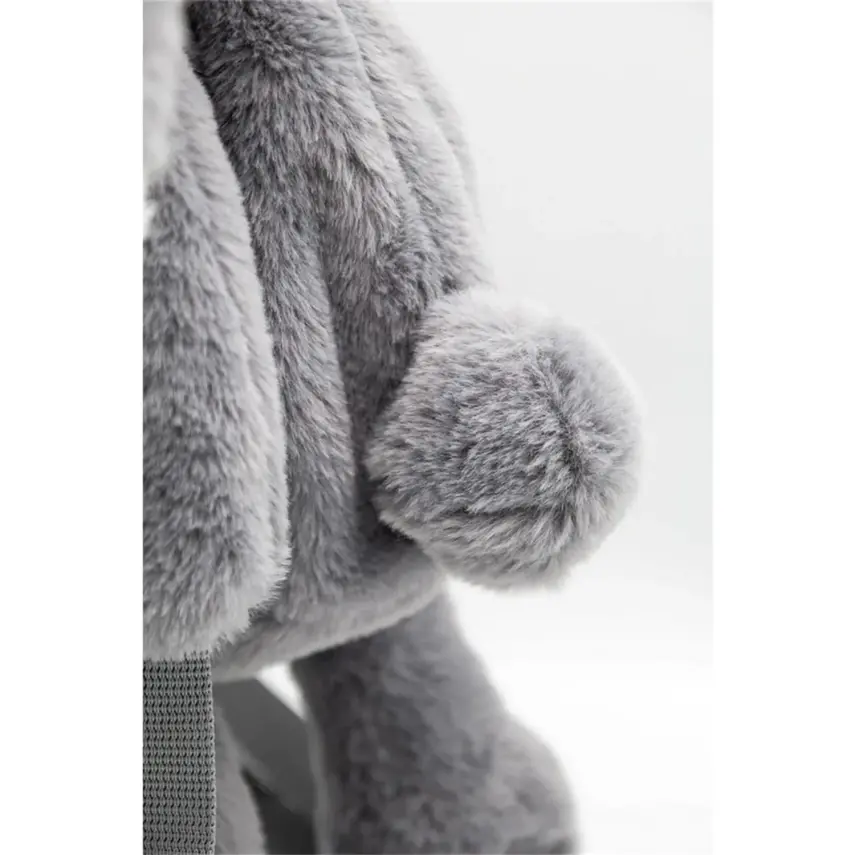 Babyjem Peluş Çanta Tavşan Gri - 3