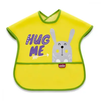 Babyjem Poli Muşamba Önlük Büyük Sarı