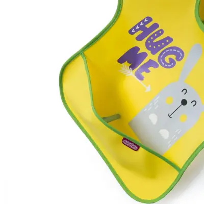 Babyjem Poli Muşamba Önlük Büyük Sarı - 2