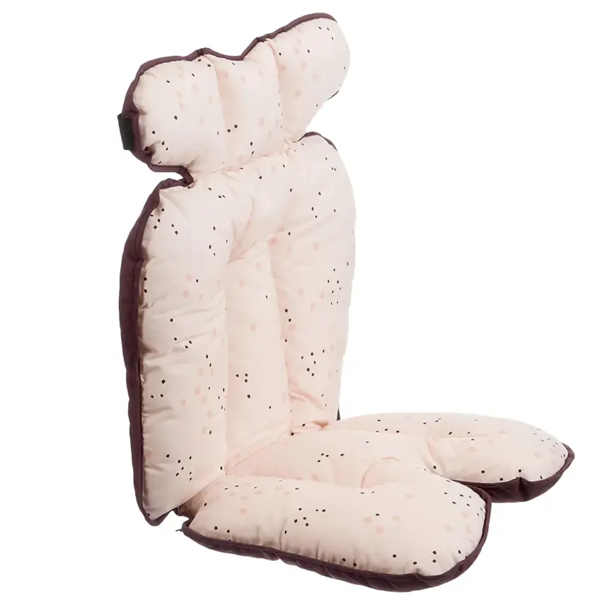 Babyjem Puset Ve Mama Sandalyesi Minderi Pembe Nokta - 1