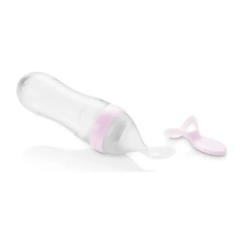 Babyjem Sıkmalı Kaşık Pembe - 1