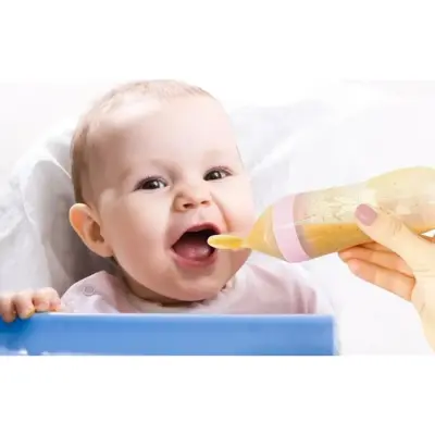 Babyjem Sıkmalı Kaşık Pembe - 4