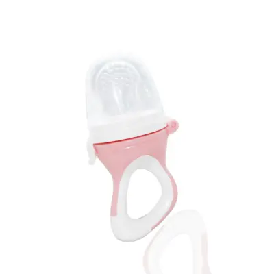 Babyjem Silikon Uçlu Meyve Emziği Pembe 