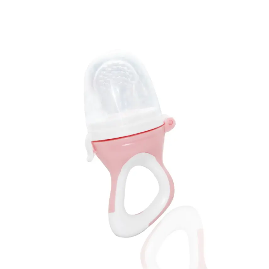 Babyjem Silikon Uçlu Meyve Emziği Pembe - 1