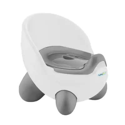 Babyjem Tonton Lazımlık Beyaz - Gri 