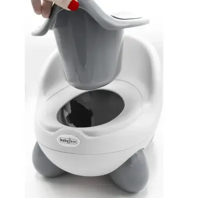 Babyjem Tonton Lazımlık Beyaz - Gri - 3