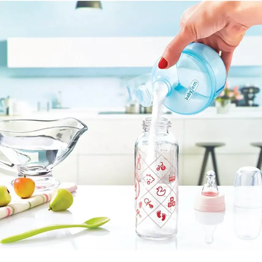 Babyjem Toz Mama Saklama Kabı Mavi - 3