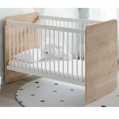 Babywhen Pratik Sallanır Bebek Beşik 60x120 cm Ahşap - 4