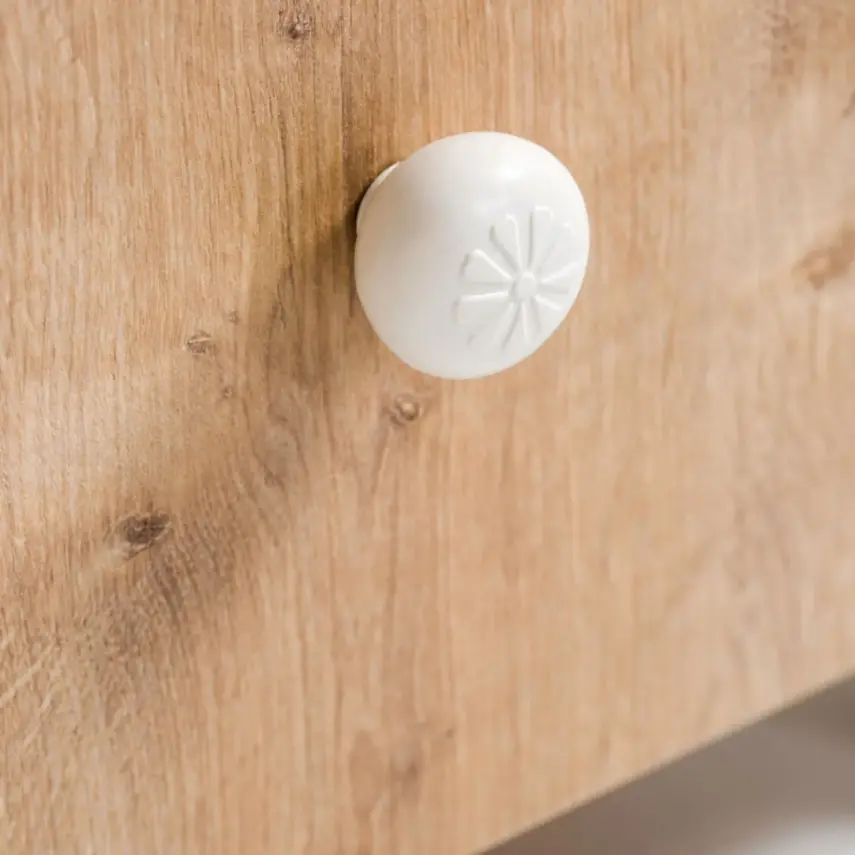 Babywhen Pratik Sallanır Tekerlekli Anne Yanı Bebek Beşik 60X120 Ahşap - 7