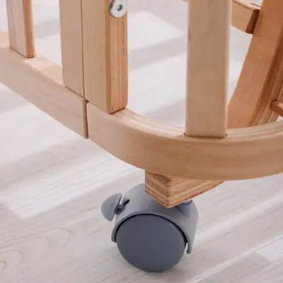 Babywho Oval Beşik Uyku Setli 70x130 - 5