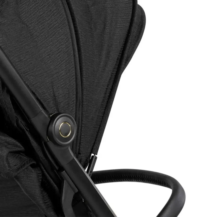 Bagi Compact Autofold Tek Elle Katlanabilen Kabin Bebek Arabası Black - 3
