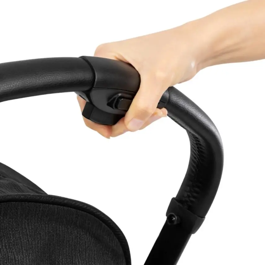 Bagi Compact Autofold Tek Elle Katlanabilen Kabin Bebek Arabası Black - 10