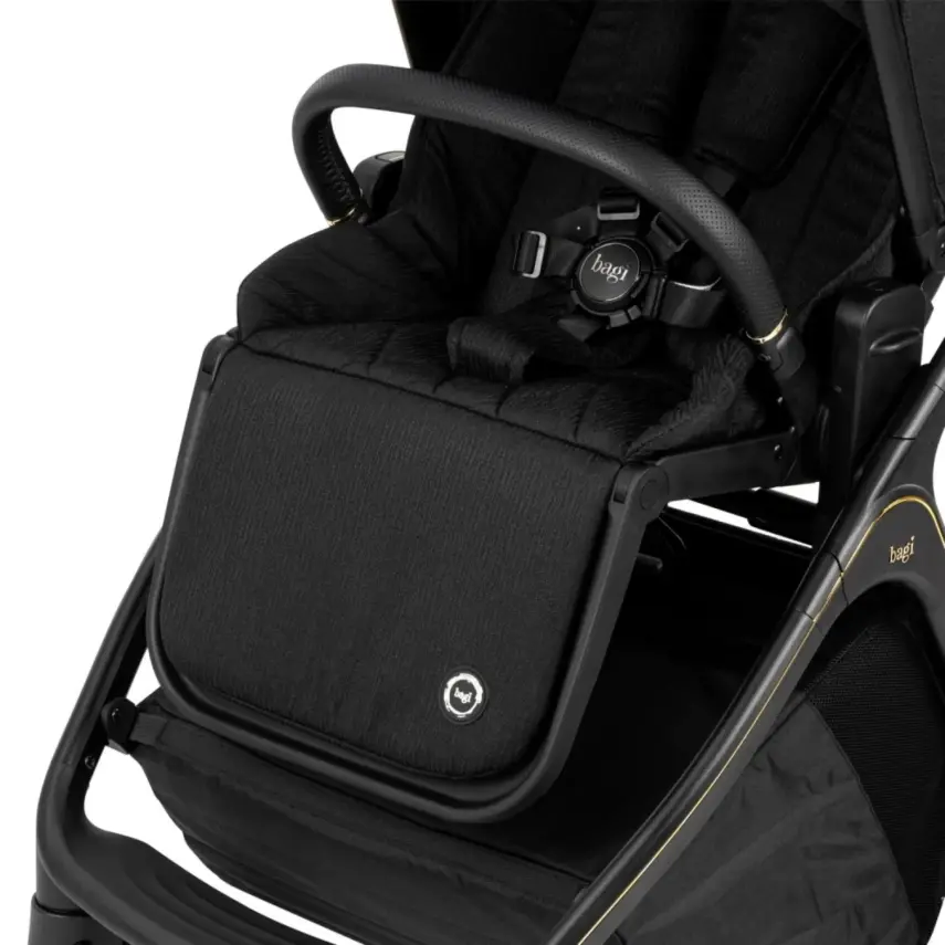 Bagi Compact Autofold Tek Elle Katlanabilen Kabin Bebek Arabası Black - 16