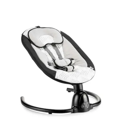 Bagi Dastana Black Otomatik Sallanır Müzikli Zaman Ayarlı Ana Kucağı Black  - 10