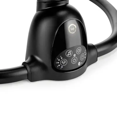 Bagi Dastana Black Otomatik Sallanır Müzikli Zaman Ayarlı Ana Kucağı Black  - 12