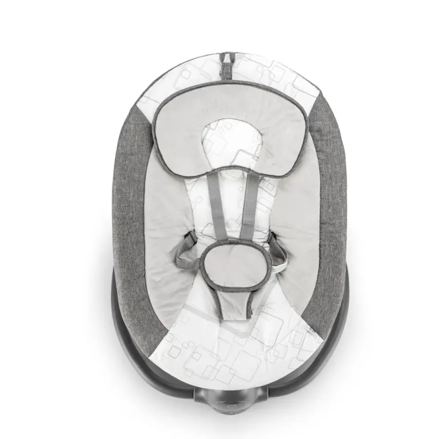 Bagi Dastana Black Otomatik Sallanır Müzikli Zaman Ayarlı Ana Kucağı Grey - 2