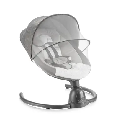 Bagi Dastana Black Otomatik Sallanır Müzikli Zaman Ayarlı Ana Kucağı Grey - 12