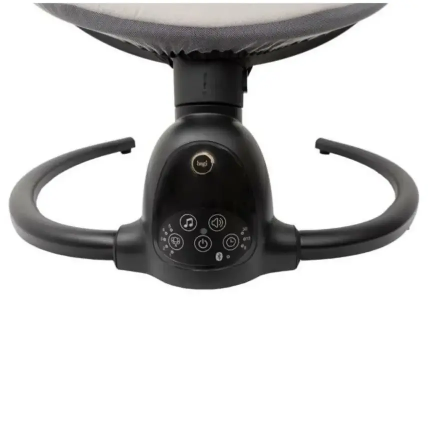 Bagi Dastana Black Otomatik Sallanır Müzikli Zaman Ayarlı Ana Kucağı Square - 2