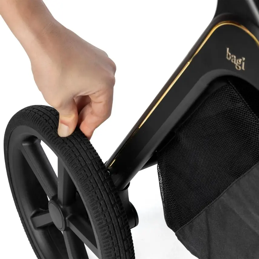 Bagi Heritage Bebek Arabası Grey - 12