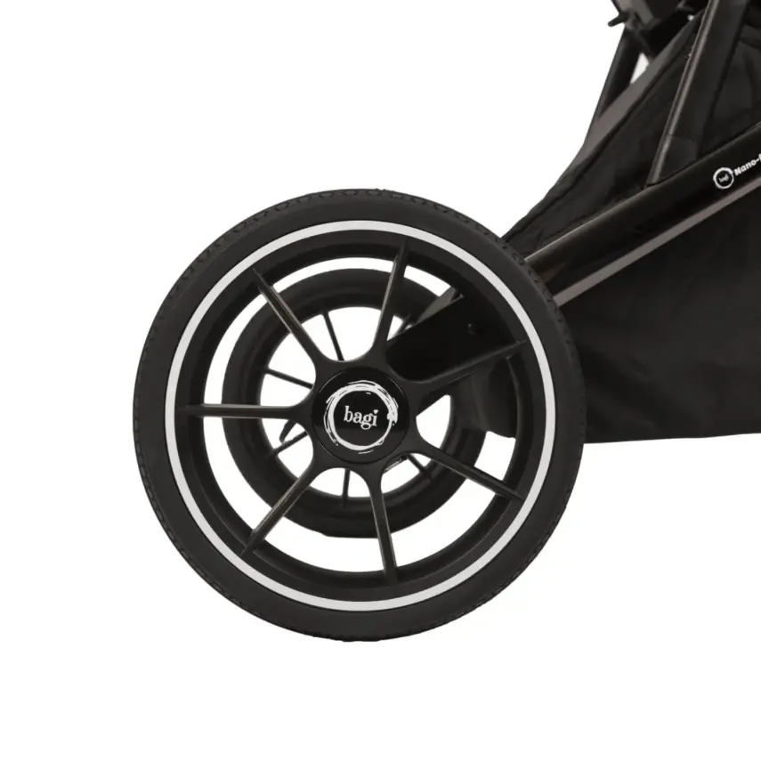 Bagi Nanofold 3 Bebek Arabası Light Grey - 3