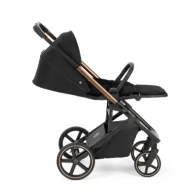 Bagi Neo Big Çift Yönlü Tek Elle Açılır Kapanır Bebek Arabası Black Gold - 5