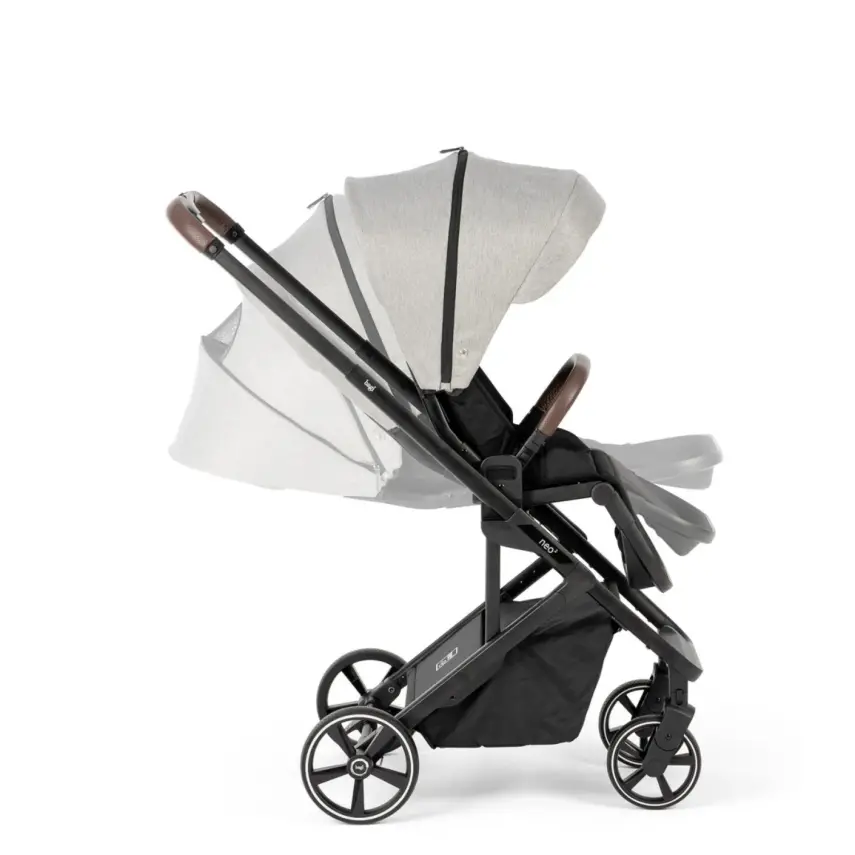 Bagi Neo Big Çift Yönlü Tek Elle Açılır Kapanır Bebek Arabası Greyson - 6