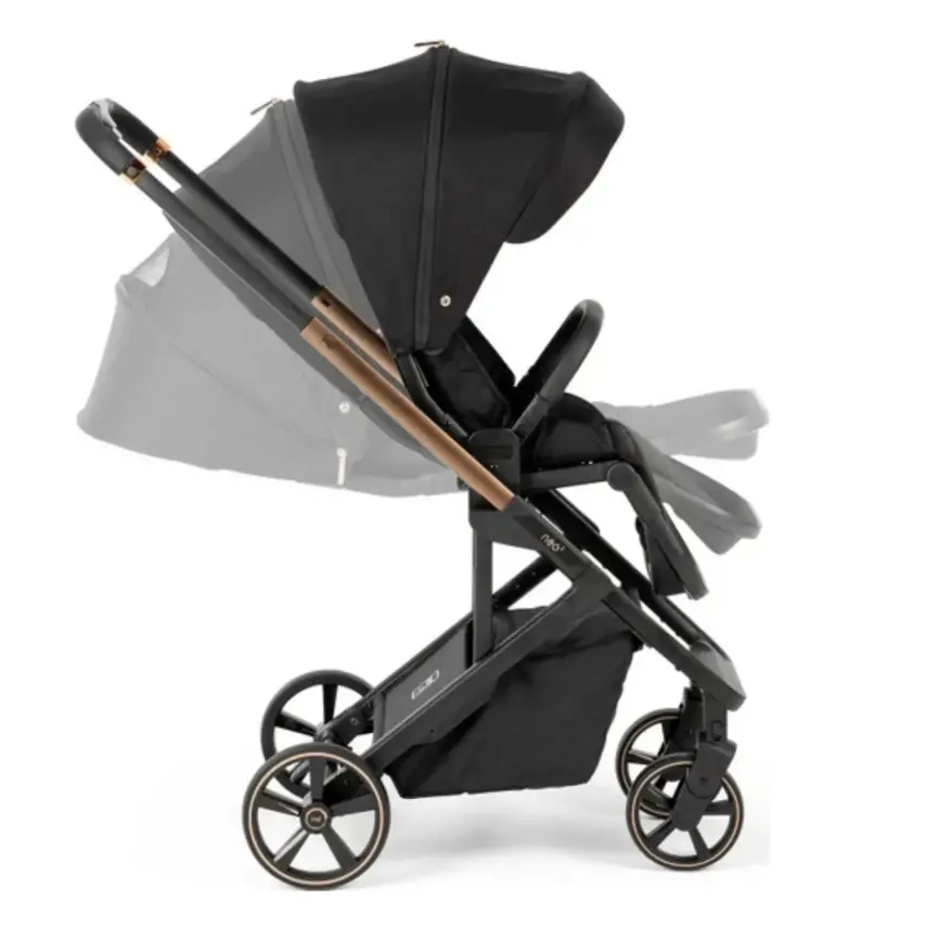 Bagi Neo2 Capsule Travel Sistem Bebek Arabası Black Gold - 5