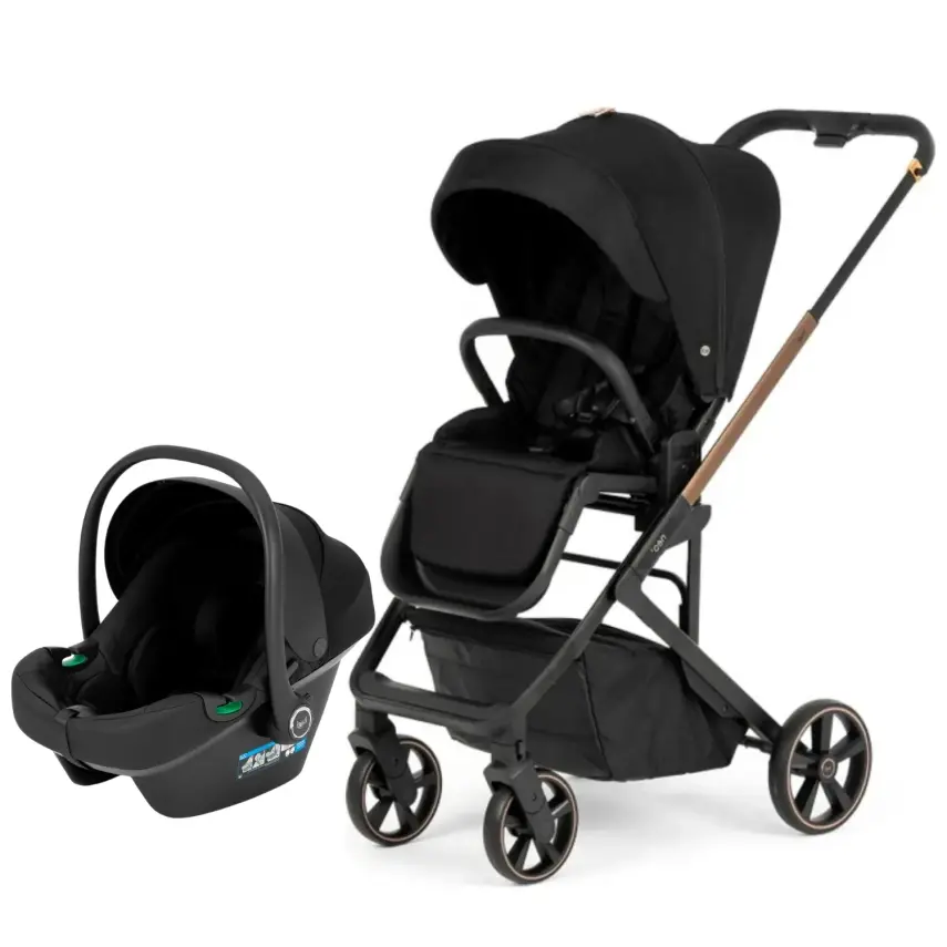 Bagi Neo2 Capsule Travel Sistem Bebek Arabası Black Gold - 1
