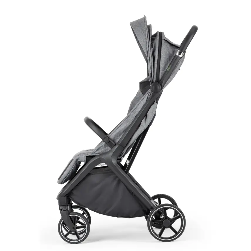 Bagi Taxi Tek Elle Katlanabilir Ultra Hafif Kabin Bebek Arabası Grey - 4