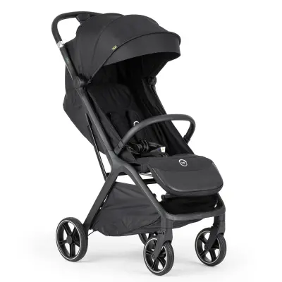 Bagi Taxi Tek Elle Katlanabilir Ultra Hafif Travel Sistem-Seyahat Sistem Bebek Arabası Black - 2