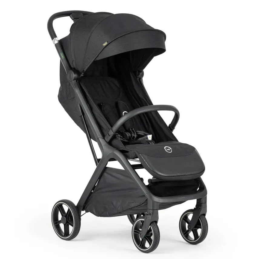 Bagi Taxi Tek Elle Katlanabilir Ultra Hafif Travel Sistem-Seyahat Sistem Bebek Arabası Black - 2