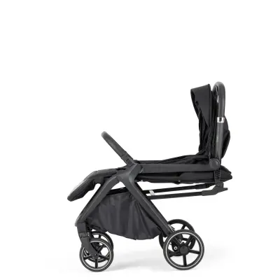 Bagi Taxi Tek Elle Katlanabilir Ultra Hafif Travel Sistem-Seyahat Sistem Bebek Arabası Black - 4