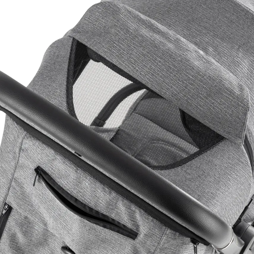 Bagi Taxi Tek Elle Katlanabilir Ultra Hafif Travel Sistem-Seyahat Sistem Bebek Arabası Black - 16