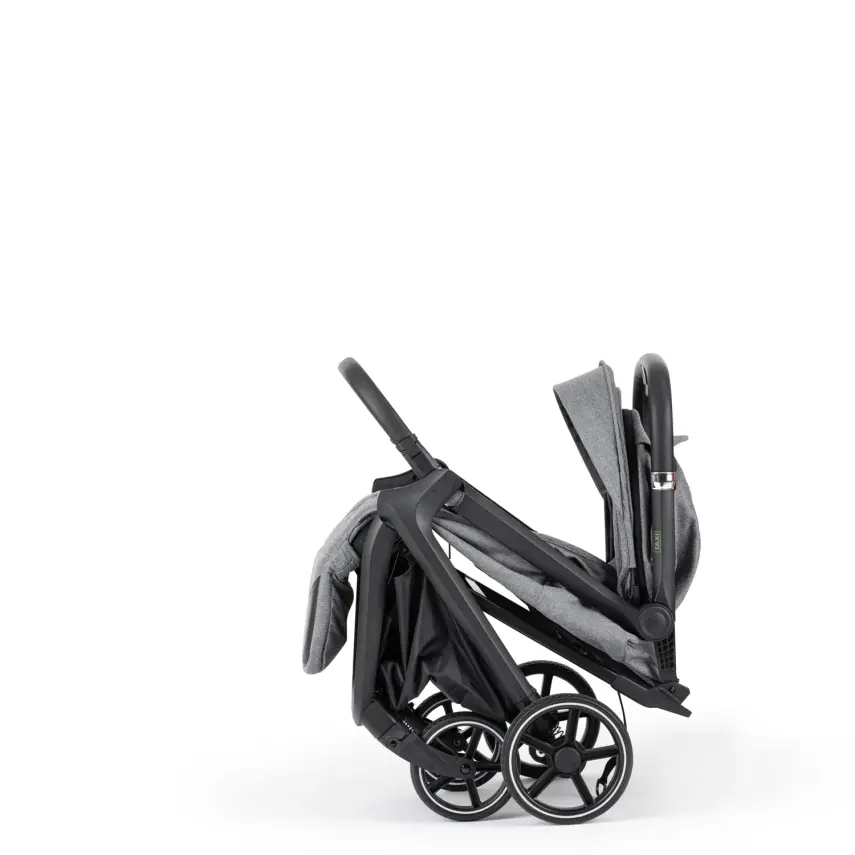 Bagi Taxi Tek Elle Katlanabilir Ultra Hafif Travel Sistem-Seyahat Sistem Bebek Arabası Grey - 2