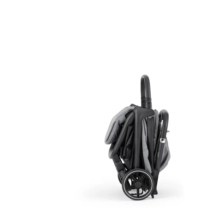 Bagi Taxi Tek Elle Katlanabilir Ultra Hafif Travel Sistem-Seyahat Sistem Bebek Arabası Grey - 5