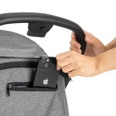 Bagi Taxi Tek Elle Katlanabilir Ultra Hafif Travel Sistem-Seyahat Sistem Bebek Arabası Grey - 20