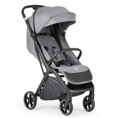 Bagi Taxi Tek Elle Katlanabilir Ultra Hafif Travel Sistem-Seyahat Sistem Bebek Arabası Grey - 4