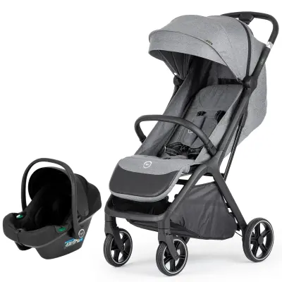 Bagi Taxi Tek Elle Katlanabilir Ultra Hafif Travel Sistem-Seyahat Sistem Bebek Arabası Grey