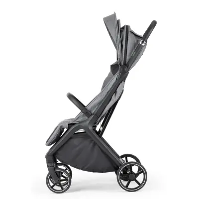 Bagi Taxi Tek Elle Katlanabilir Ultra Hafif Travel Sistem-Seyahat Sistem Bebek Arabası Grey - 10