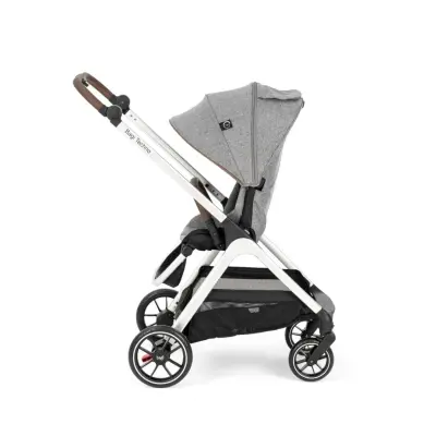 Bagi Techno Autofold Çift Yönlü Kolay Katlanabilir Bebek Arabası Gri - 11