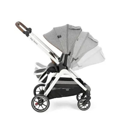 Bagi Techno Autofold Çift Yönlü Kolay Katlanabilir Bebek Arabası Gri - 8