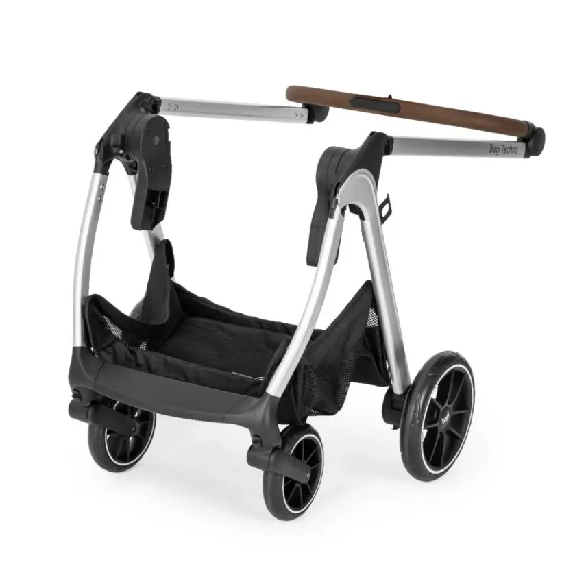 Bagi Techno Autofold Çift Yönlü Kolay Katlanabilir Bebek Arabası Gri - 19
