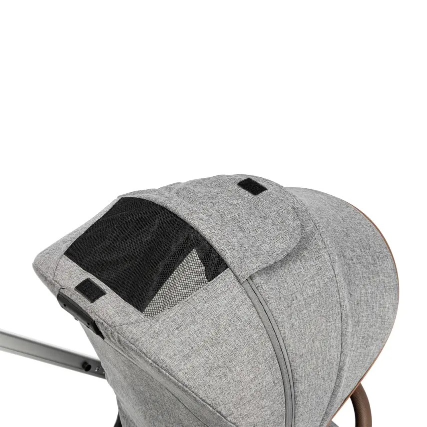 Bagi Techno Autofold Çift Yönlü Kolay Katlanabilir Bebek Arabası Gri - 22