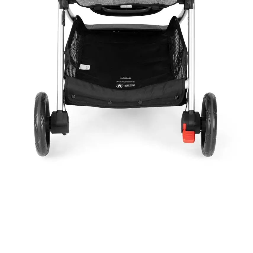 Bagi Techno Autofold Çift Yönlü Kolay Katlanabilir Bebek Arabası Gri - 18