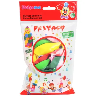 Balon Palyaço Balon Seti