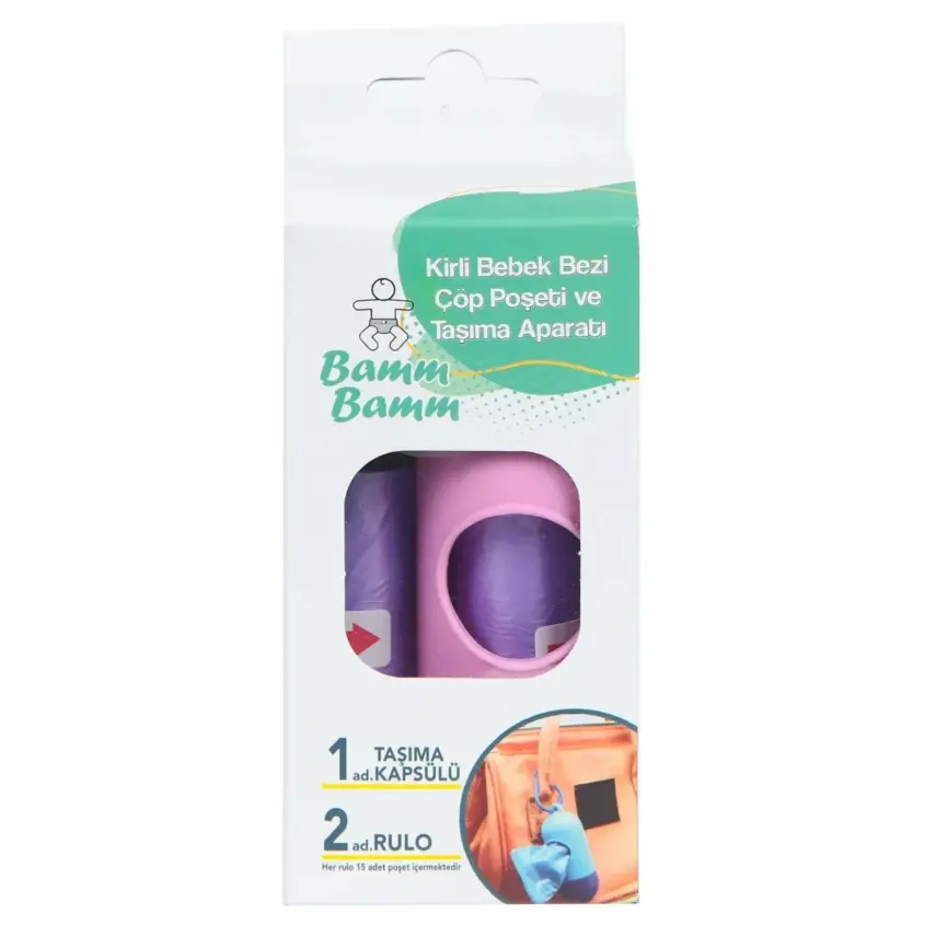 Bamm Bamm Kirli Bebek Bezi Poşeti - 2