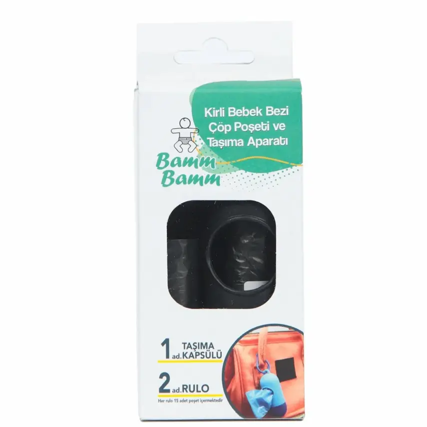 Bamm Bamm Kirli Bebek Bezi Poşeti - 3