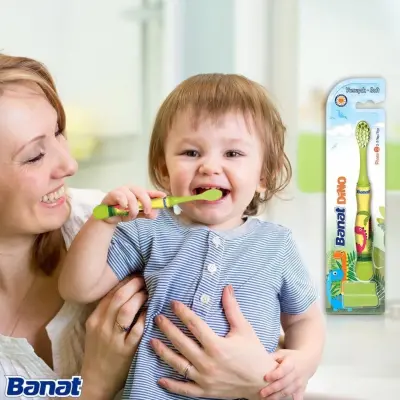 Banat Dino Çocuk Diş Fırçası 2-5 Yaş - 9