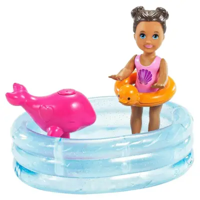 Barbie Bebek Bakıcısı Bebeği ve Aksesuarları Oyun Seti - 4